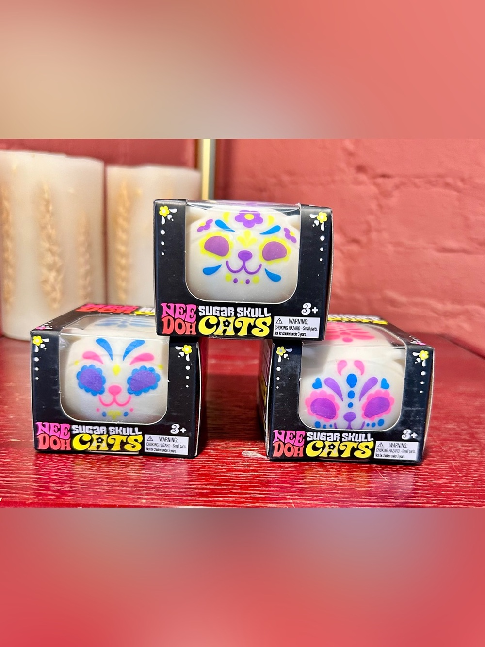 SUPER HARD TO FIND, ULTRA RARE, AUTHENTIC SUGAR SKULLS CATS!!
